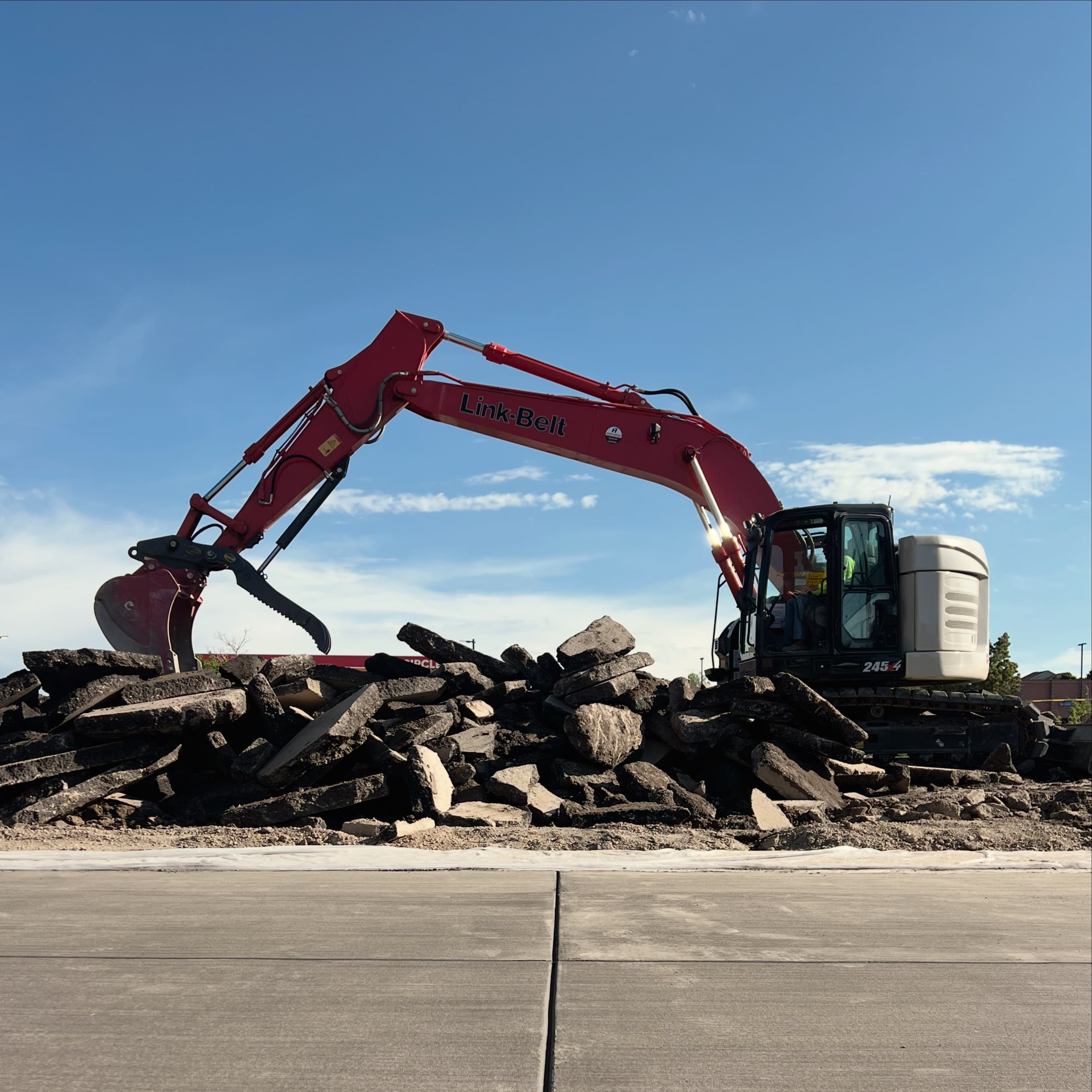 Reaper Siteworks demolition crew Colorado