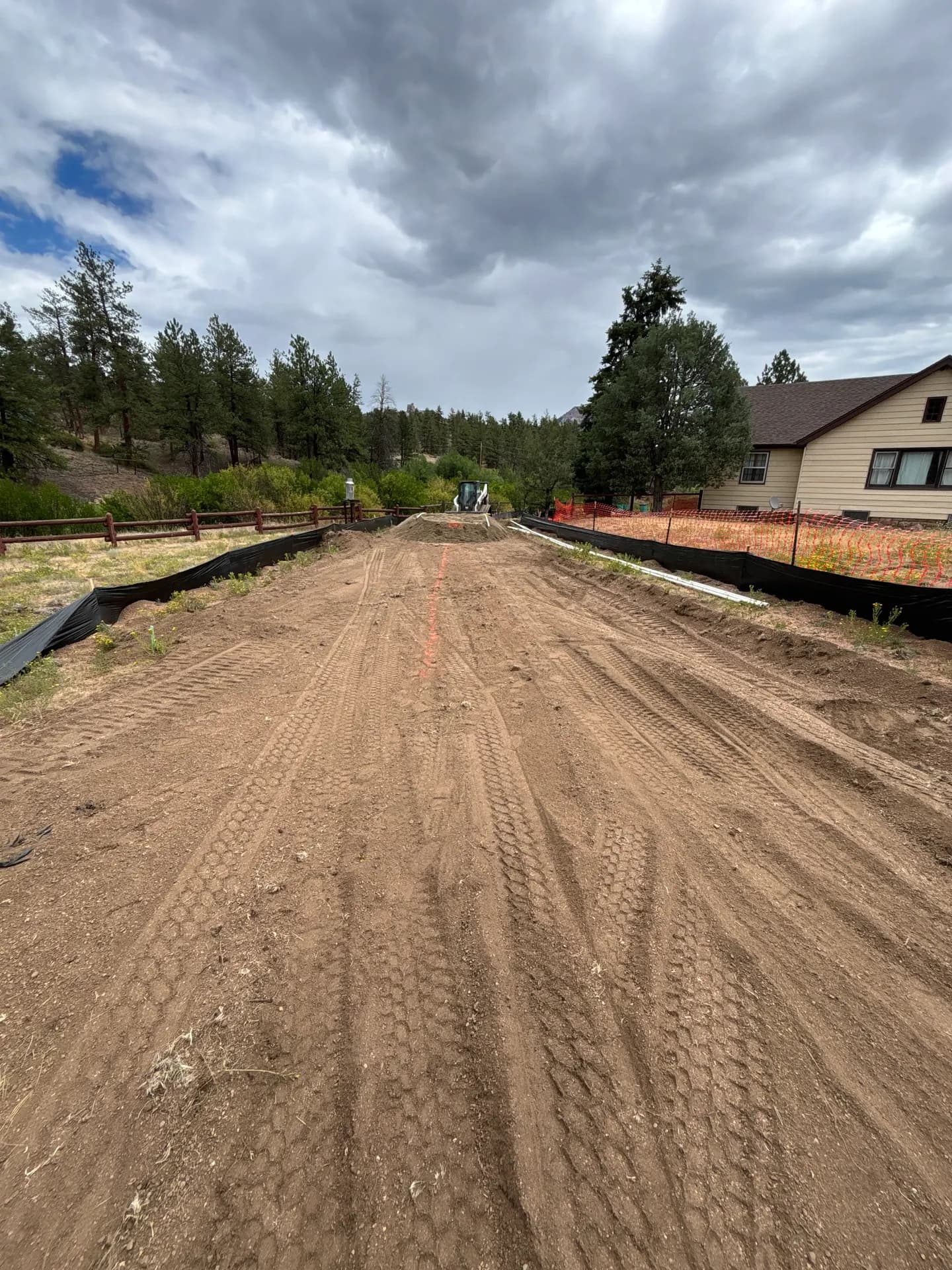 US Forest Service Work Center – Septic Leach Field — Underground Utilities project by Reaper Siteworks
