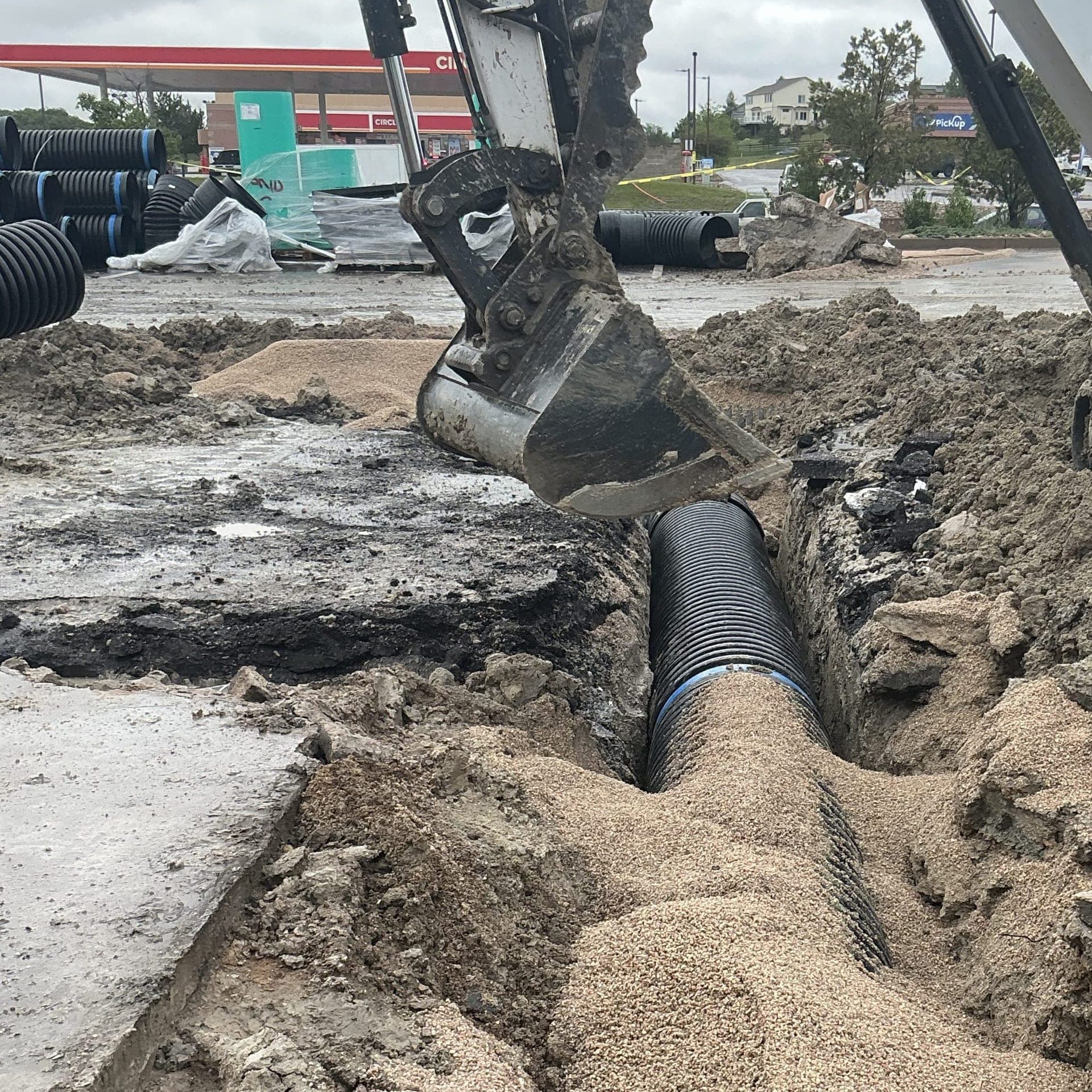 Storm sewer installation Denver Metro