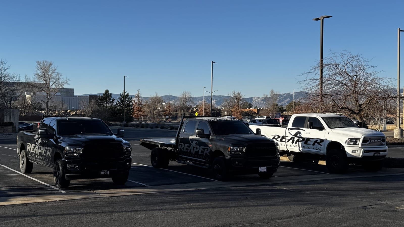 Reaper Siteworks truck fleet ready to mobilize across the Denver Metro, Colorado